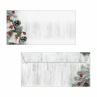 Image of SIGEL DU416 Christmas envelopes &quot;Scandinavian Christmas&quot;, gummed, DL, 50 Pieces