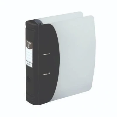 Image of 78mm Heavy Duty Lever Arch File A4 Black 832001 + Free finchley Refill Pen (5)