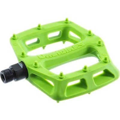 Image of DMR V6 Pedals, 9/16&quot; Plastic Platform Green by