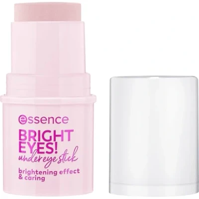 Image of essence Bright Eyes! under Eye Stick, Care, No. 01, Nude, Nourishing, Brightening, Natural, Vegan, Perfume, No Preservatives, Parabens, Pack of 1 (5.5 ml)