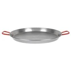 Image of Garcima La Ideal Polished Steel Paella Pan 60cm