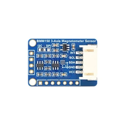 Image of BMM150 3 Axis Magnetometer Sensor for Raspberry Pi 4B+ 4B 3B+ 3B 2B+ Zero W WH 2W Pico Ardui ESP32 Digital Compass Electronic Applications