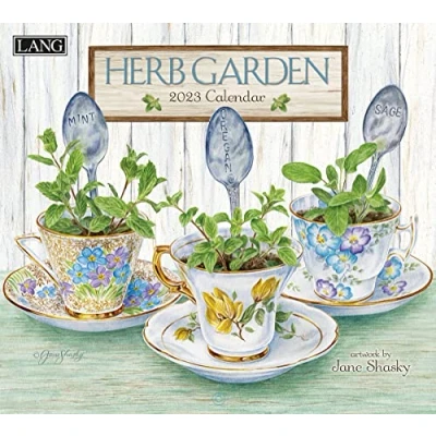 Image of LANG HERB GARDEN 2023 WALL CALENDAR