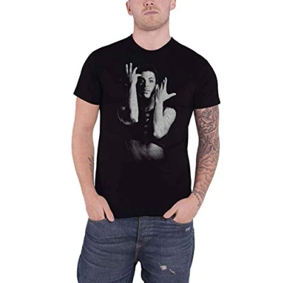 Image of Prince Mens Parade Signature (Back Print) Black T Shirt