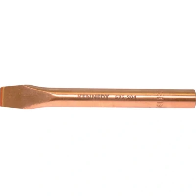 Image of Kennedy 14 x 160mm Spark Resistant Flat Cold Chisel Al Br
