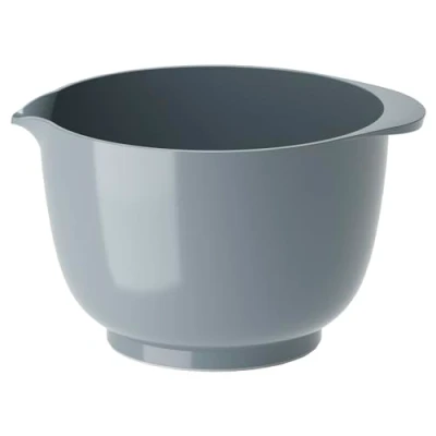 Image of Rosti Margrethe Mixing Bowl, 2 Litre, Shatterproof Baking Yeast Dough Bowl with Good Handle, Made of Recyclable Plastic, Dusty Blue, 29829
