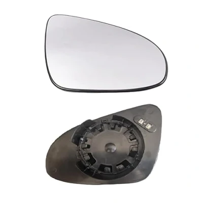 Image of Wing Mirror Glass for Peugeot 108 2014 2015 2016 2017 2018 2019 2020 2021 2022 models Heated Right Hand Side UK Driver
