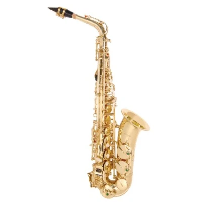 Image of Odyssey OAS130 Debut &#039;Eb&#039; Alto Saxophone Outfit with Deluxe Case &amp; Accessory Kit Brass instrument Ideal for Beginners and Professionals