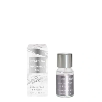 Image of Stoneglow Luna Mist Diffuser Fragrance Bottle 15 ML Various Scents (15ml English Pear &amp; Freesia)