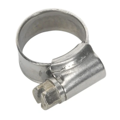 Image of Sealey Hose Clip Stainless Steel Ø10 16mm Pack of 10