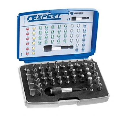 Image of Britool E131701B 1/4 inch Drive Bit Set with Holder (48 Pieces)