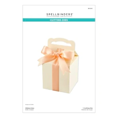 Image of Spellbinders Etched Dies from Sealed 3D Christmas Collection Ribbon Box