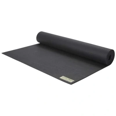 Image of JADE Yoga Harmony Mat Workout with Secure Grip, for Women, Exercise Mats Home Workout, Fitness Mat, Home, 74&quot;, Black