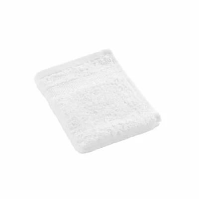Image of Douceur d&#039;Intérieur, Elegance White Guest Towel (30 x 50 cm) 100% Cotton Plain