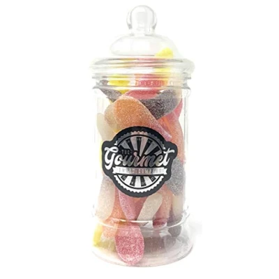 Image of Fizzy Tongues Victorian Gift Jar by The Gourmet Sweet Company