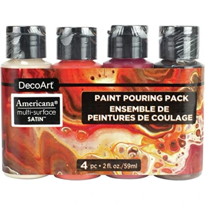 Image of Deco Art Paint Pouring Pack MOLTENLAVA, Molten Lava, One Size