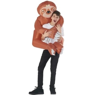 Image of Morph Sloth Hugger Mugger Inflatable Kids, Costume, Fancy Kids Halloween One Size