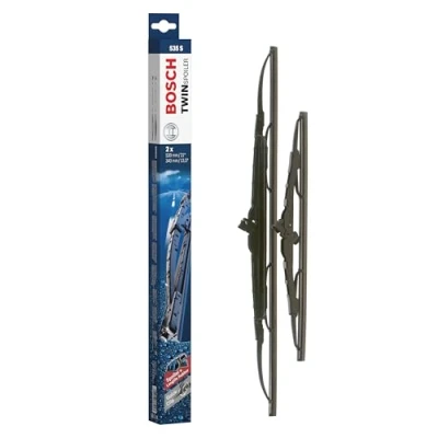 Image of Bosch Wiper Blade Twin Spoiler 535S, Length: 530mm/340mm Set of Front Blades