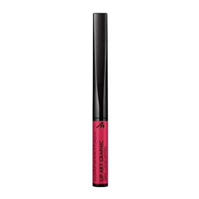 Image of Manhattan Lip Art Graphic 120 Vibez in Pink Nourishing Lipstick for a Feminine Look Maximum Colour Intensity and Long Lasting