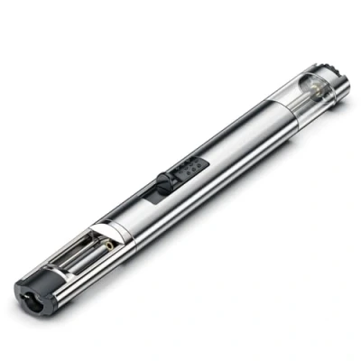 Image of Jet Flame lighter, Refillable Gas Windproof Long Torch Lighter For BBQ, Stove, Candle, Kitchen Cooker, Camping (Butane Not Included)