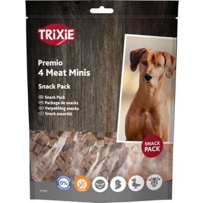 Image of Trixie Premio 4 Meat Minis, Chicken/Duck/Beef/Lamb, 4x100g, 400g, Dog Snack