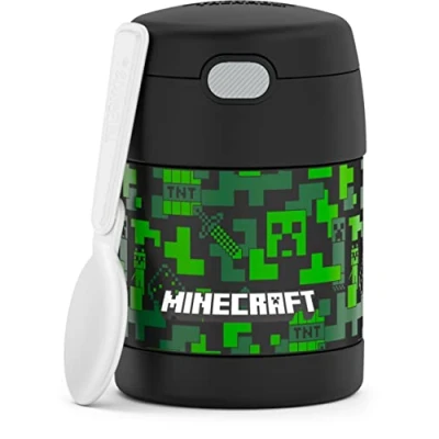 Image of Thermos Funtainer 10 Ounce Food Jar Minecraft