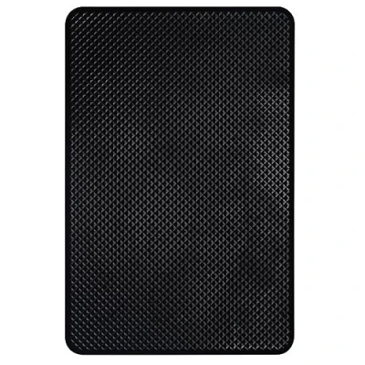 Image of Non Slip Car Dashboard Mat PU Magic Pad,Multifunctional Fixate Anti Grip for Cell Phone Sunglasses Keys,Heat Resistant,Leave no Residue,Mesh Texture 27 x 15cm (Black)
