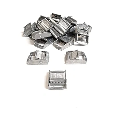 Image of Church Products UK 25mm Metal Cam Buckles (250kg) Lock Lever Flap x5 For Webbing, Straps And Bags (5)