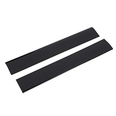 Image of Replacement Faceplate Cover for PS3 Slim, Bewinner Left &amp; Right Shell Case Slim Console Cover, Black