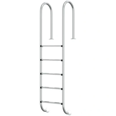 Image of Pool Ladder 54x38x211 cm 304 Stainless Steel Vidaxl