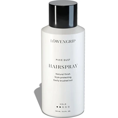 Image of Löwengrip Hairspray, structures &amp; adds shine. Natural look featherlight hold. All hairtypes. Sweden’s Fastest Growing Beauty Brand. 250 ml