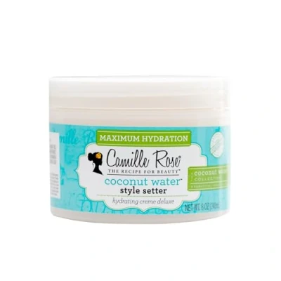 Image of Camille Rose Coconut Water Hair Style Setter, Hydrate and Style, 240 ml (Pack of 1)