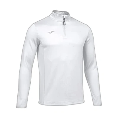Image of Joma Men&#039;s Running Night Sweatshirt, White, XXXS