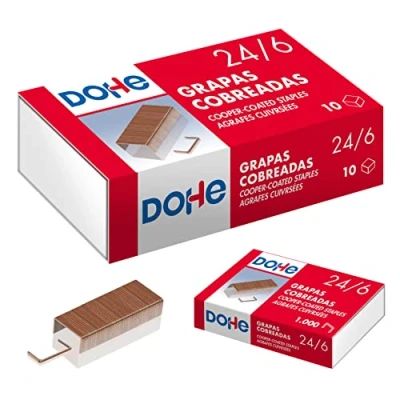 Image of Unknown Pack of 1000 Copper Plated Staples Cobreada 79185