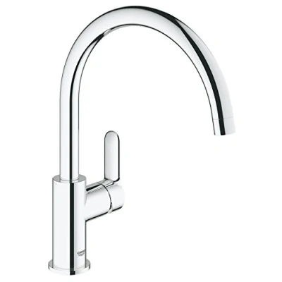 Image of Grohe 31367000 Bauedge Edge Kitchen Tap