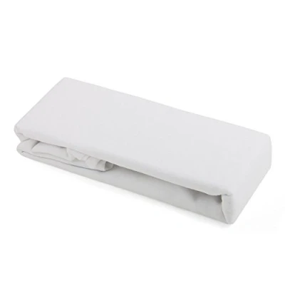 Image of Cot Bed Flannelette Sheet (White) 6149