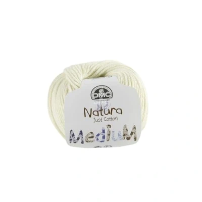 Image of DMC Natura Yarn, 100% Cotton, Colour (03), 50g