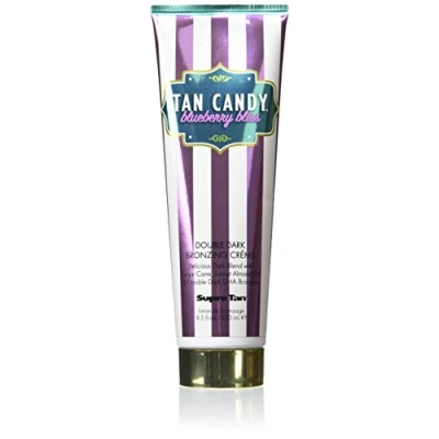 Image of Supre Tan Candy Blueberry Bliss Double Dark Bronzer Sunbed Creme 250 ml