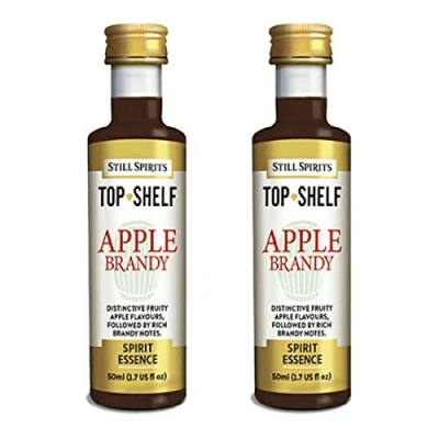 Image of 2X Still Spirits Top Shelf Apple Brandy Essence Flavours 2.25L