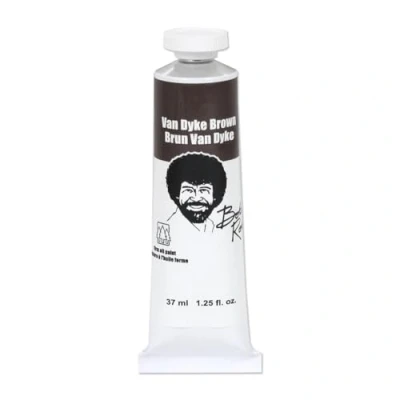 Image of Weber Bob Ross Landscape Oil Paint 37ml Van Dyke Brown, Other, Multicoloured, 5.17 x 7.08 17.24 cm