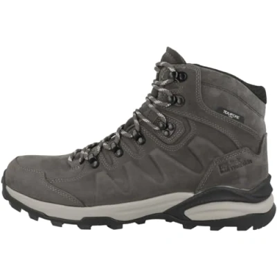 Image of Jack Wolfskin Men&#039;s Refugio Prime Texapore Mid M Hiking Shoe, Slate Grey, 10 UK