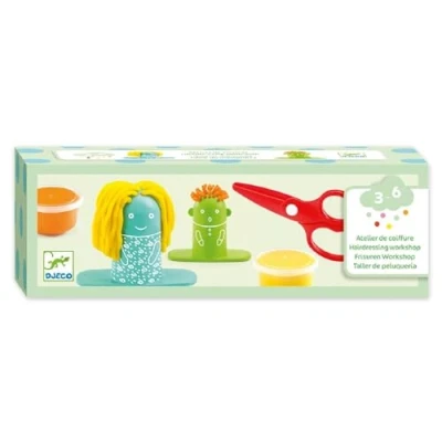 Image of DJECO Pasta Molding Hairdressing Workshop (39028), Multicoloured