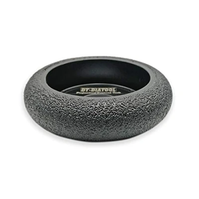 Image of DT DIATOOL Diamond Convex Grinding Wheel Diam 3 inch for Concrete Marble Granite Quartz Profile Hight 20mm