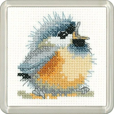 Image of Heritage Crafts Little Friends Coaster Kit Chirpy
