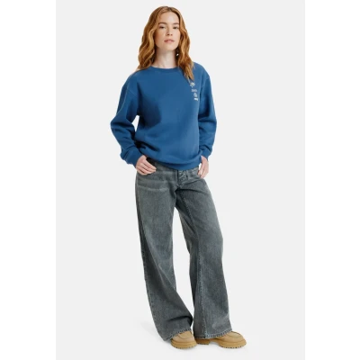 Image of Roxy Sweatshirt, Women&#039;s, Size: Small, Blue