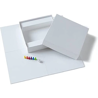Image of Spieltz Creative Set Board Game Make Yourself: Empty (Game + Box) Accessories (Large Blank Basic Accessory for 6 People)