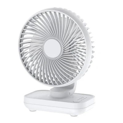 Image of Joneytech Silent Desk Fan, 4000mAh USB Rechargeable Battery Portable Table Fans with 4 Speeds,Powerful Cooling for Home Office Bedroom Desktop Small Fan