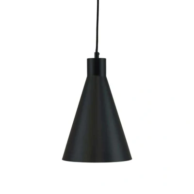 Image of Dyberg Larsen Miles hanging light, black, Ø 20 cm, metal