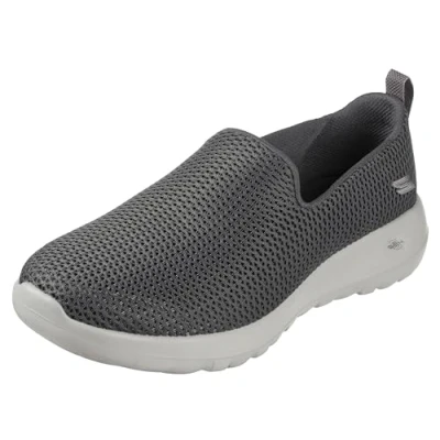 Image of Skechers Women&#039;s Go Walk Joy Evaluate Trainers, Grey Charcoal, 4 UK