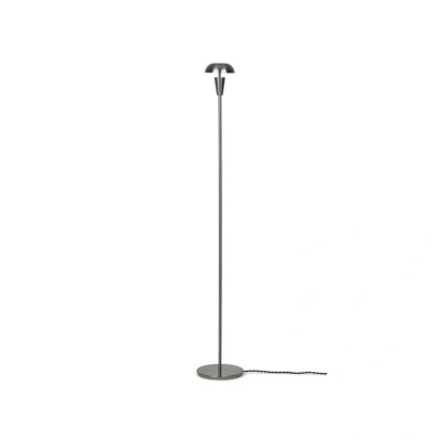 Image of ferm LIVING floor lamp Tiny, nickel, iron, height 124.2 cm